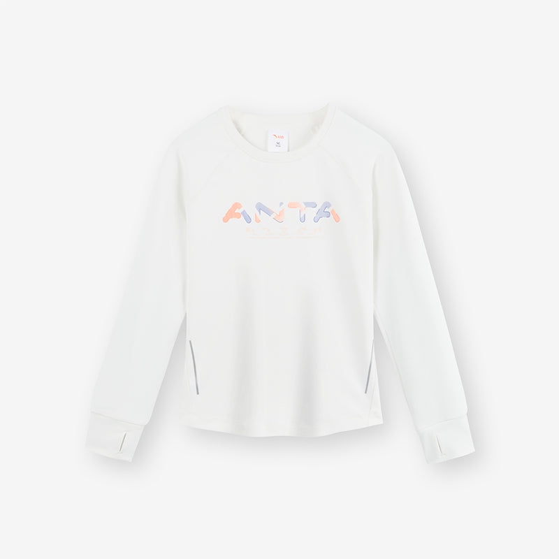 ANTA Kids Girl Big Kids Running Sweat Suit