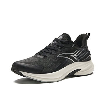 ANTA Men Gazelle 4 Running Shoes In Black/Silver