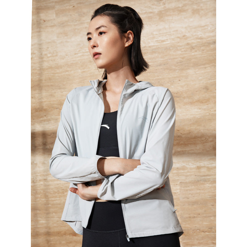 ANTA Women Running Lightweight Woven Jacket