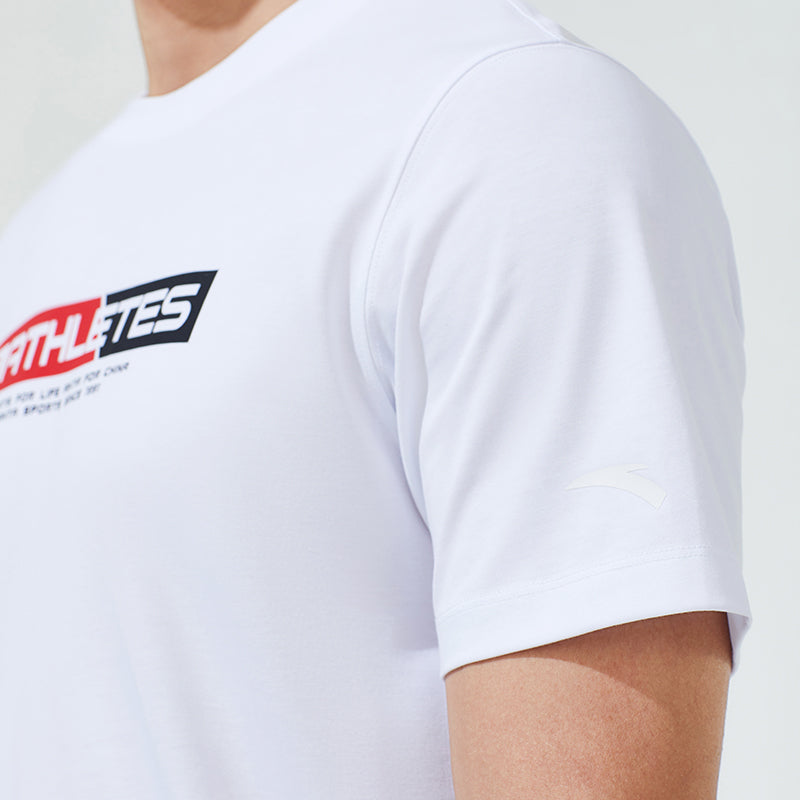 ANTA Men Group Purchase Sports Classic Cross-Training SS Tee Shirt Reg