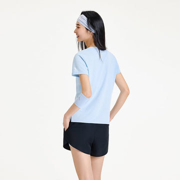 ANTA Women Cross Training  Shirt Shorts Set