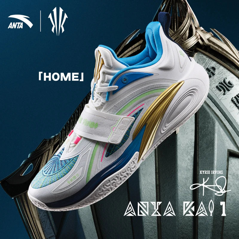 ANTA Men Kyrie Irving KAI 1 Home Playoffs Pack Basketball Shoes